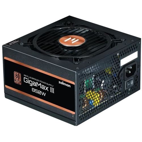 Fonte d'Alimentation ZALMAN 850W Certification 80 Plus Bronze Modulaire - Image 3