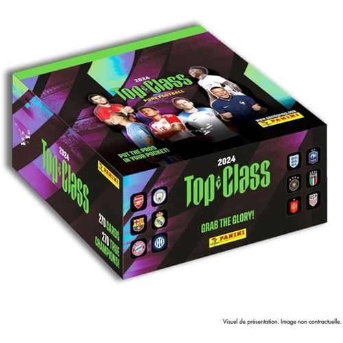 Pack de démarrage + boîte de 24 pochettes - Cartes top Class Fifa 2024 TC