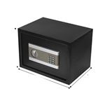 Coffre-fort numérique, construction en acier, accès facile par bouton/clés, Coffre-fort, Dimensions : 35*25*25cm/13.78*9.84*9.84in, Variante : Type 3