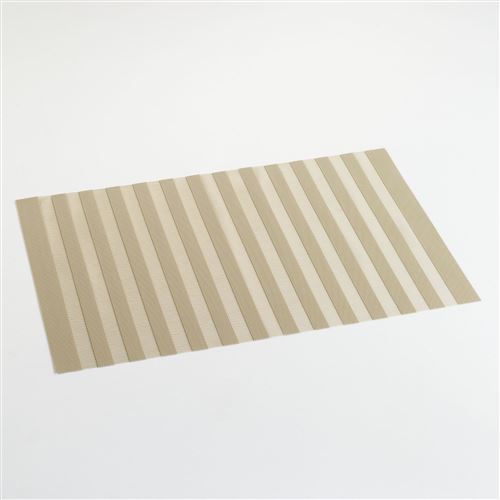 Set de table 30 x 45 cm pvc ajoure garden Taupe
