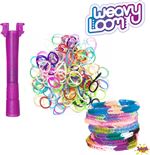 Splash Toys bandes de métiers à tisser Filles lourdes caoutchouc violet 200 pièces