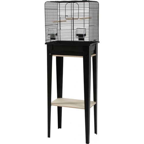 Meilleurs prix pour Cage et meuble CHIC LOFT. taille S. 38 x 24,5 x hauteur 113cm. couleur noir.