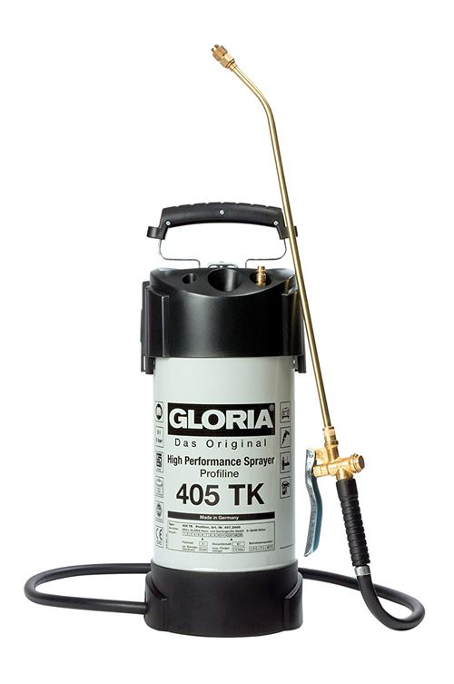 gloria 405 TK Profiline Pulvérisateur haute performance Blanc/Noir 23 x 22 x 57 cm