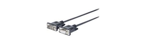 VivoLink Pro - Câble série - DB-9 (M) pour DB-9 (F) - 1.5 m - moulé, vis moletées