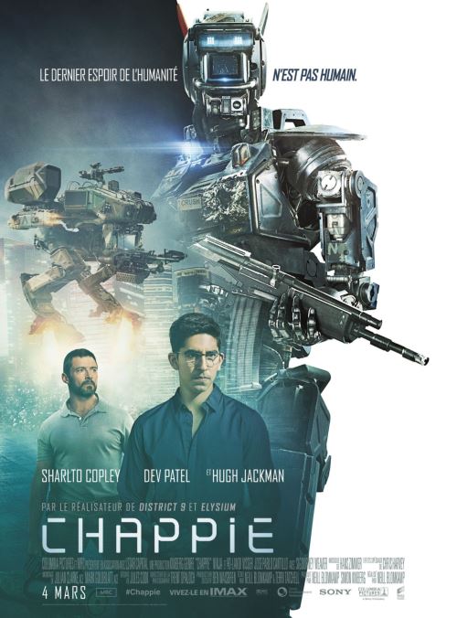Chappie - AFFICHE CINEMA ORIGINALE