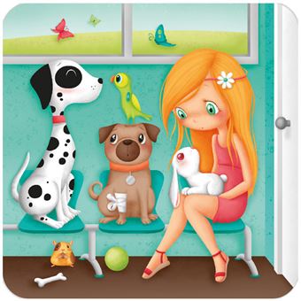 Puzzle évolutif vétérinaire 4 en 1 Eurekakids pour enfants de 3 à 7 ans