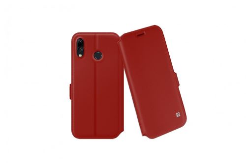 Ibroz Etui Folio Cover rouge en cuir pour Asus ZenFone 5 et 5Z