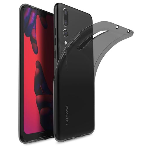 Housse Huawei P20 Pro Etui Housse Coque de protection Ultra Fine Silicone TPU Gel [Jelly - Noir] - ADVANSIA