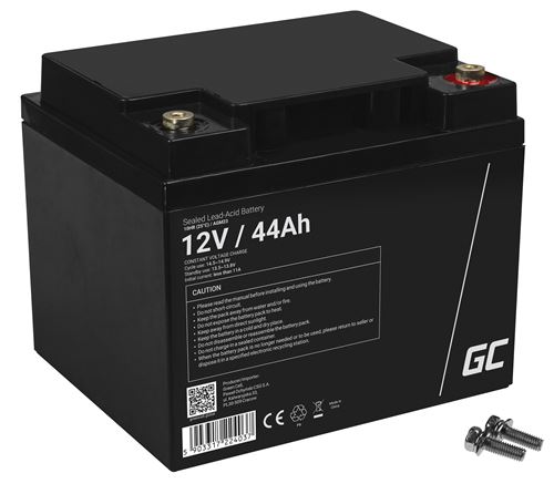 Green Cell AGM Batterie au plomb 12V 44Ah