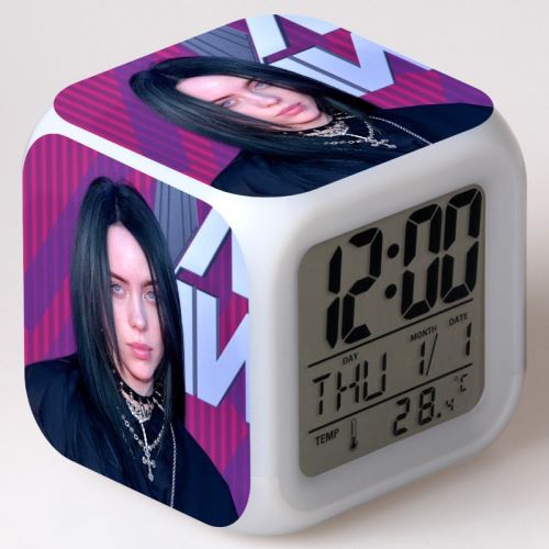 Stack Multicolore Réveil Enfant Led Multifonctionnel Coloré - Billie Eilish #8