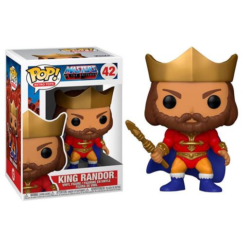 Figurine Funko Pop ! Ndeg42 - Vinyl - Les Maitres de l'univers - King Randor