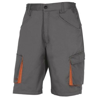 Bermuda de travail MACH 2 gris/orange T2XL - DELTA PLUS - M2BE2GRXX - 1