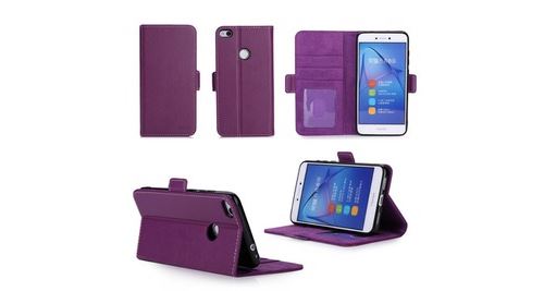 Huawei P8 LITE 2017 portefeuille violet