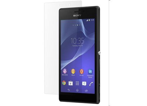 film protecteur d'écran en verre trempé pour Xperia Z2