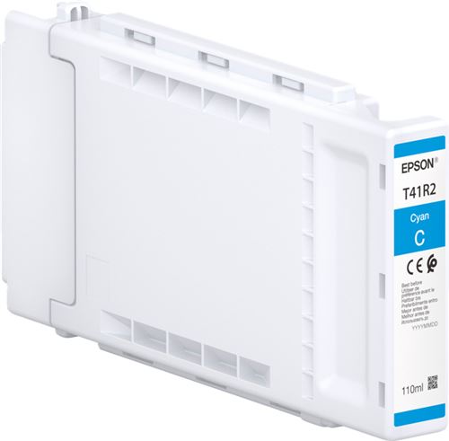 epson singlepack ultrachrome xd2 t41r240 cyan - 110ml noir