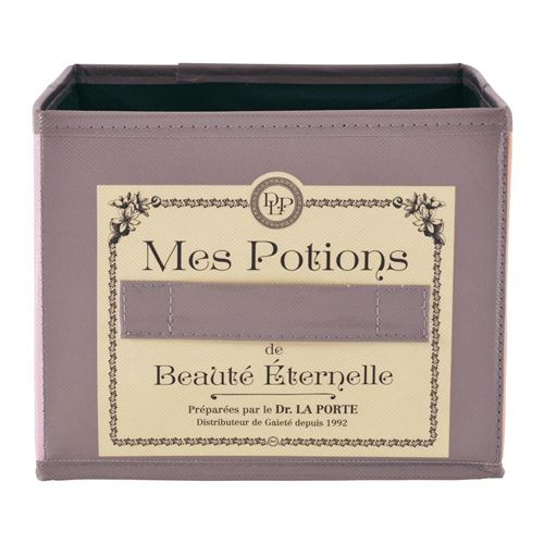 DERRIERE LA PORTE - Panier de rangement Mes potions Derrière la porte -