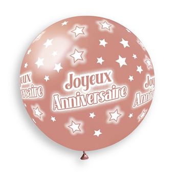 Ballon Geant Rond Bio Anniversaire 80cm Or Rose Article De Fete Achat Prix Fnac Ballon Geant Rond Bio Anniversaire 80cm Or Rose Article De Fete Achat Prix Fnac