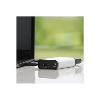 Carte d'acquisition vidéo audio USB avec câble USB Convertisseur