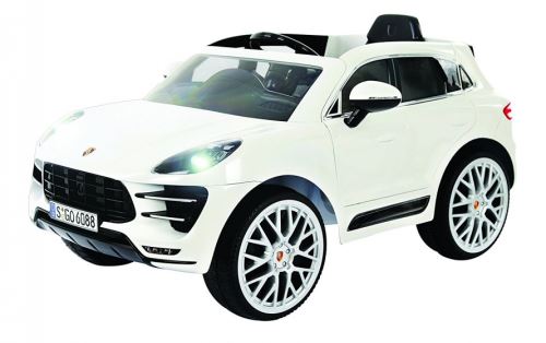 Rollplay Porsche Macan Turbo batterie véhicule 6 Volt blanc