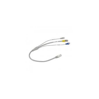 Kit box déportée pour réseau multimédia avec 2 cordons - 413205 - legrand - 1