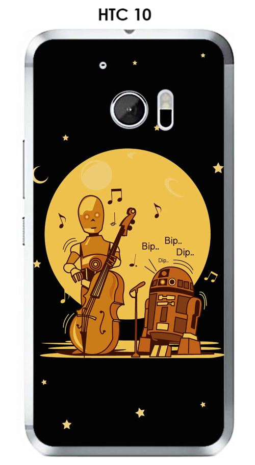 Coque HTC 10 design dark-zic1