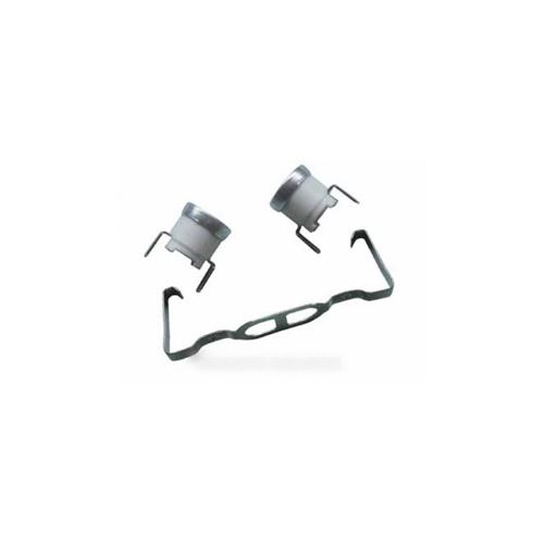 Kit 2 Klixons + Support De Montage pour Sl pour Seche Linge Whirlpool