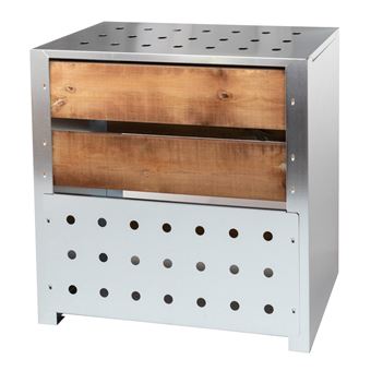 Composteur de jardin bois/galva 200l Guillouard 020221 - 1