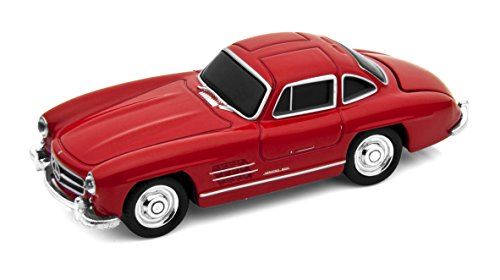 AutoDrive Clé USB 2.0 en forme de Mercedes 300 SL Rouge 8 Go