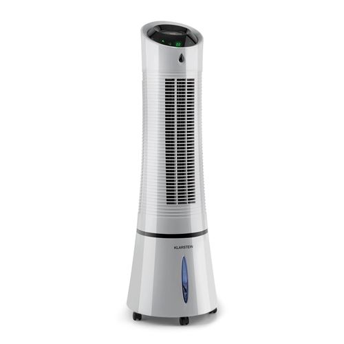 Mini Climatiseur Portable Silvergear – Rafraîchit Avec Eau Ou Glaçons, 3 Vitesses, LEDs RGB, USB, Compact