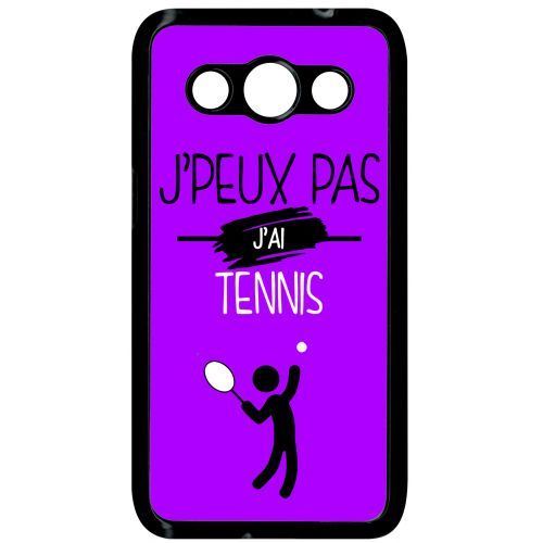 Coque samsung galaxy core max g5108 j peux pas j ai tennis 7