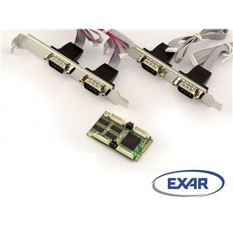 KALEA-INFORMATIQUE Carte PCIe x1 - 8 Ports série RS422 RS485 - CHIPSET
