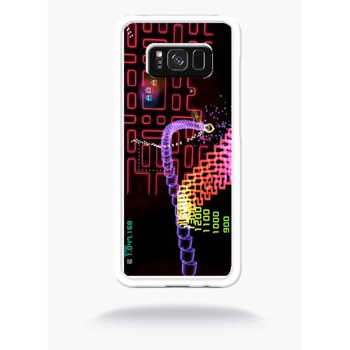 Coque Pacman Color Compatible Samsung S8+ Bord Transparent