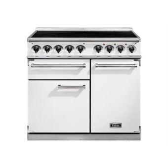 Falcon 1000 Deluxe - Cuisinière (four à deux étages) - pose libre - largeur : 99 cm - profondeur : 60 cm - hauteur : 91.2 cm - classe A - blanc neige