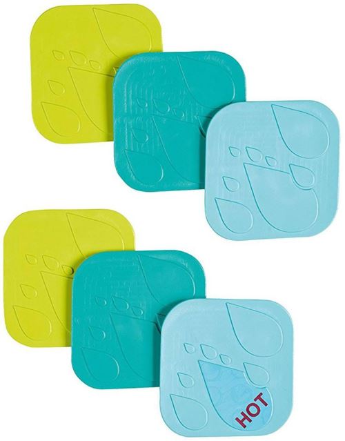 Safety 1st Pads Antidérapant Baignoire (Lot de 6)