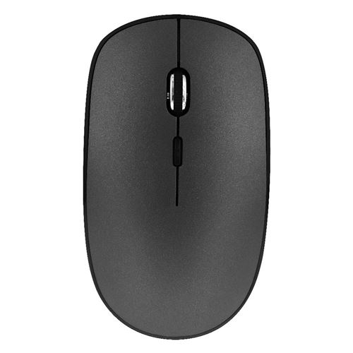 T'nB RUBBY - Souris - 3 boutons - sans fil - récepteur sans fil USB - gris foncé