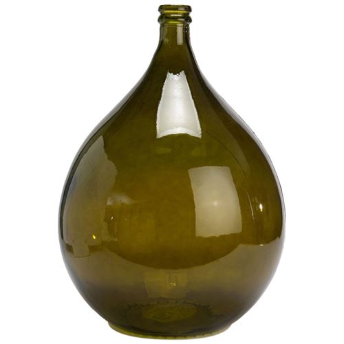  Amadeus - Vase Dame Jeanne olive 34L 