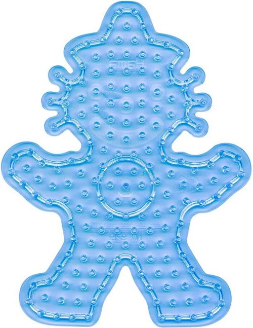 Plaque transparente Clown - pour grosses perles Ø10 mm (MAXI)