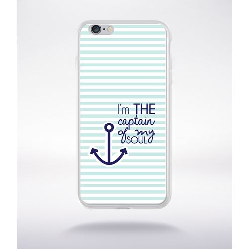 Coque Captain Ancre Compatible Iphone 6 Plus Transparent