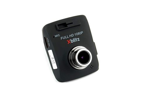 Xblitz Caméra de Voiture avec Enregistrement Loop, capteur Sony IMX323, détecteur de Mouvement, capteur G-Sensor, 140°, WDR Noir