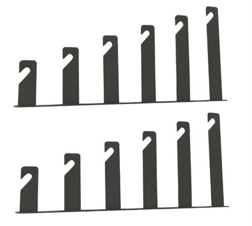Set de Crochets muraux BRESSER MB-19 pour 6 Rouleaux de Fond