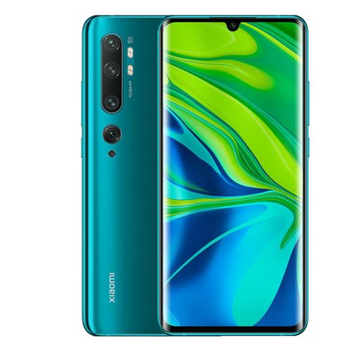 Smartphone Xiaomi Mi Note 10 Pro 8Go/256Go Dual Sim Débloqué - Aurora Vert