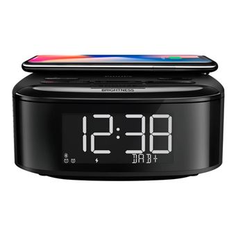 Philips TAR7705 - Radio-réveil - 4 Watt - - chargement sans fil