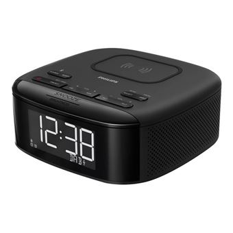 Philips TAR7705 - Radio-réveil - 4 Watt - - chargement sans fil