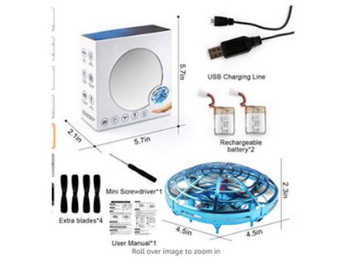 de Noël pour enfants Eachine E111 Commande de détection infrarouge Électricité verte 2