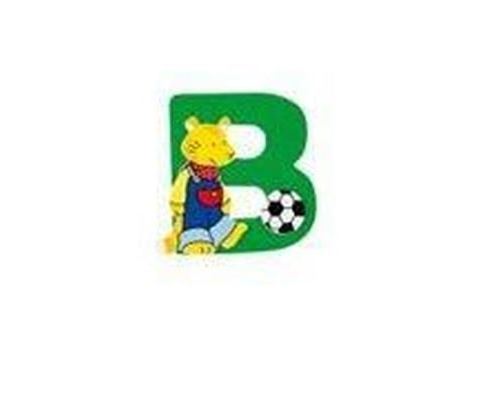 Lettre B en Bois