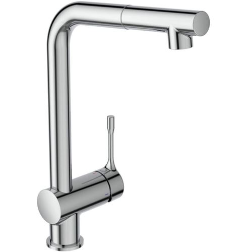 Ideal Standard - Mitigeur évier L 1 jet CERALOOK bec orientable chromé - BC176AA