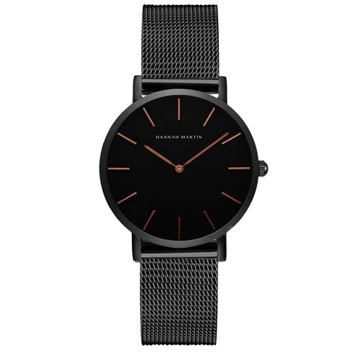 Montre à quartz HANNAH MARTIN Femme HMCH36WN - Noir(36mm)