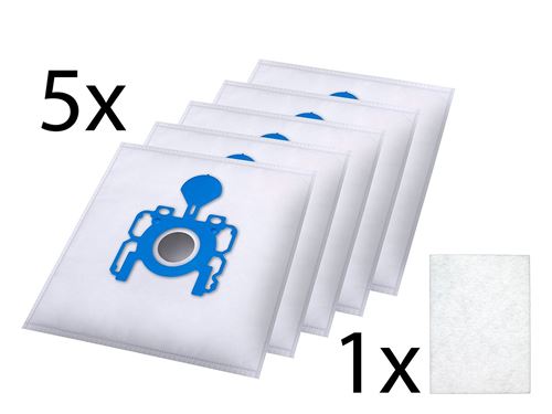 EasyClean EC-.S01 Sac d'Aspirateur Philips/Electrolux/AEG 6,4 x 16,5 x 23,5 cm