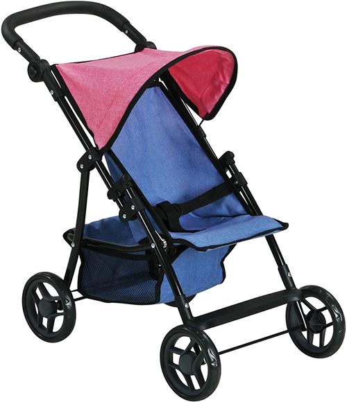 Knorrtoys 16821 Poussette pour poupée Liba – Jeans Blue
