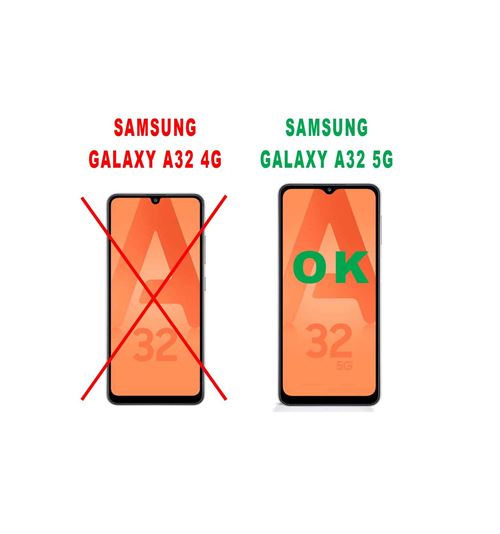 Vitre pour Samsung Galaxy A32 5G protection d'écran en verre trempé -  Amahousse - Protection d'écran pour smartphone - Achat & prix